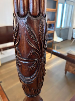 Lot 101 - Charleston Federal Inlaid Mahogany Full Tester "Rice" Bed