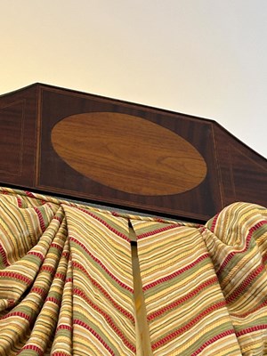 Lot 101 - Charleston Federal Inlaid Mahogany Full Tester "Rice" Bed