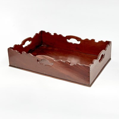 Lot 92 - George III Mahogany Butler's Tray
