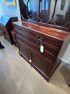 Lot 103 - George IV/William IV Mahogany Secretary Bookcase