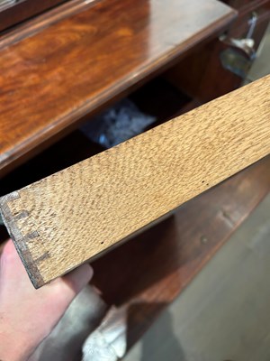 Lot 103 - George IV/William IV Mahogany Secretary Bookcase