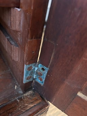 Lot 103 - George IV/William IV Mahogany Secretary Bookcase