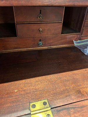 Lot 103 - George IV/William IV Mahogany Secretary Bookcase