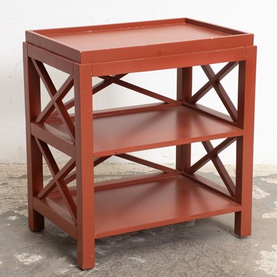 Lot 114 - Painted Three Tier Shelf