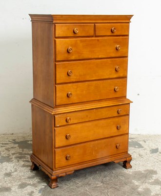 Lot 323 - Maple Chest of Drawers