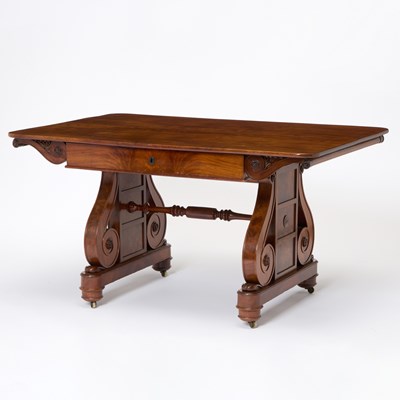 Lot 602 - William IV Mahogany Writing Table