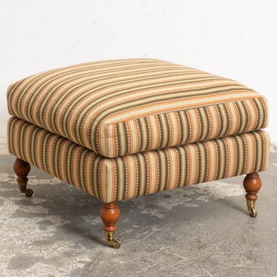 Lot 182 - Brunschwig & Fils Upholstered Ottoman