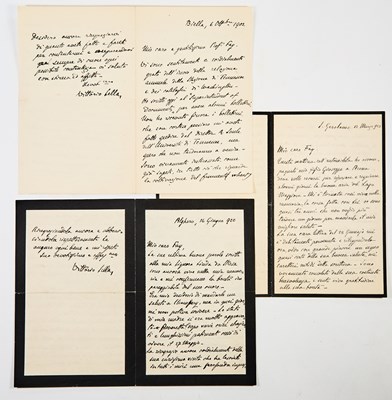 Lot 212 - An exceptional archive of letters by Vittorio Sella to the American alpinist Charles Fay
