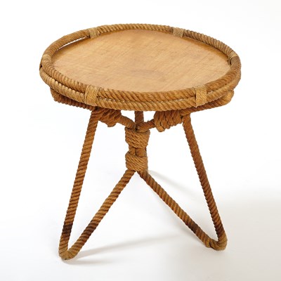 Lot 309 - Audoux Minet Rope Occasional Table