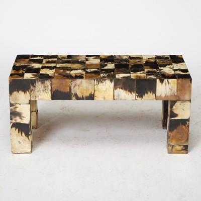 Lot 316 - Tesselated Bone Coffee Table