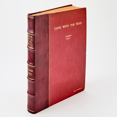 Lot A rare David O. Selznick presentation screenplay with photographs of Gone With the Wind