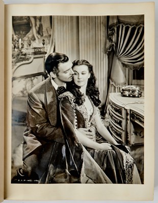 Lot 132 - A rare David O. Selznick presentation screenplay with photographs of Gone With the Wind