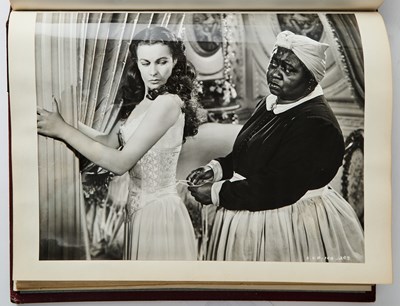 Lot 132 - A rare David O. Selznick presentation screenplay with photographs of Gone With the Wind