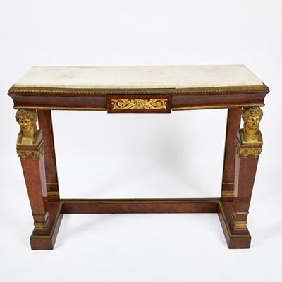 Lot 133 - Gone With the Wind Screen Used French Empire Ormolu Mounted Mahogany Console