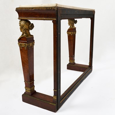 Lot 133 - Gone With the Wind Screen Used French Empire Ormolu Mounted Mahogany Console