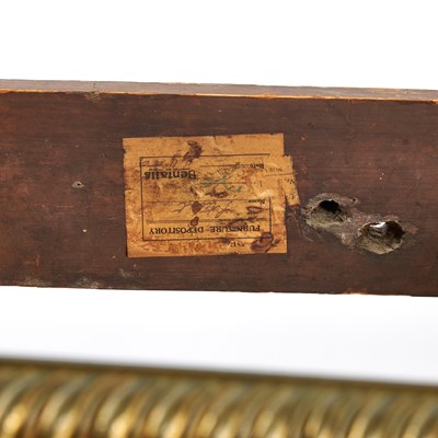 Lot 133 - Gone With the Wind Screen Used French Empire Ormolu Mounted Mahogany Console