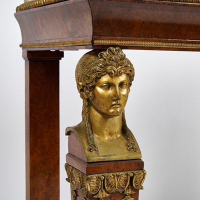 Lot 133 - Gone With the Wind Screen Used French Empire Ormolu Mounted Mahogany Console