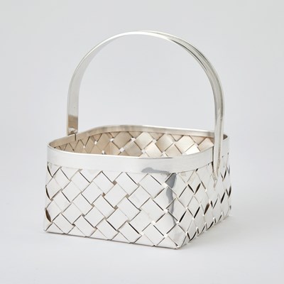 Lot 678 - Cartier Sterling Silver Basket