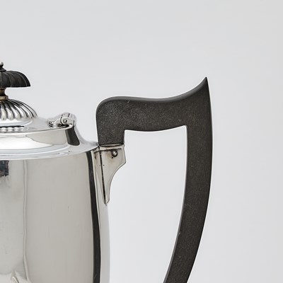 Lot 218 - George VI Sterling Silver Tea and Coffee Service