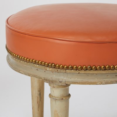 Lot 352 - Set of Eight Louis XVI Painted and Carved Wood Dining Chairs