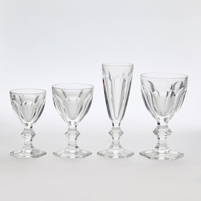Lot 684 - Baccarat Cut Glass "Harcourt-Versailles" Pattern Drinking Service