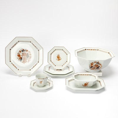 Lot 685 - Assembled Jean Louis Coquet for Limoges Porcelain Partial Dinner Service