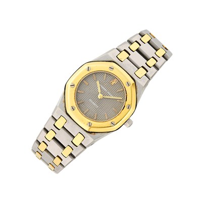 Lot 1097 - Audemars Piguet Stainless Steel and Gold 'Royal Oak' Wristwatch
