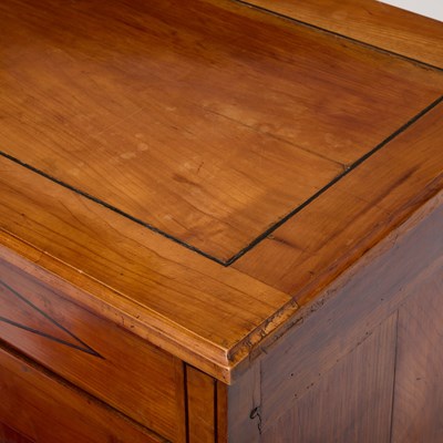 Lot 563 - Empire Style Inlaid Fruitwood Side Cabinet