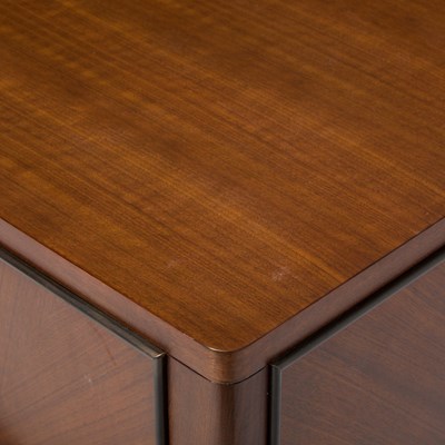 Lot 726 - Jonathan Charles Walnut Toulouse Side Cabinet
