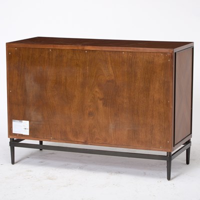 Lot 726 - Jonathan Charles Walnut Toulouse Side Cabinet