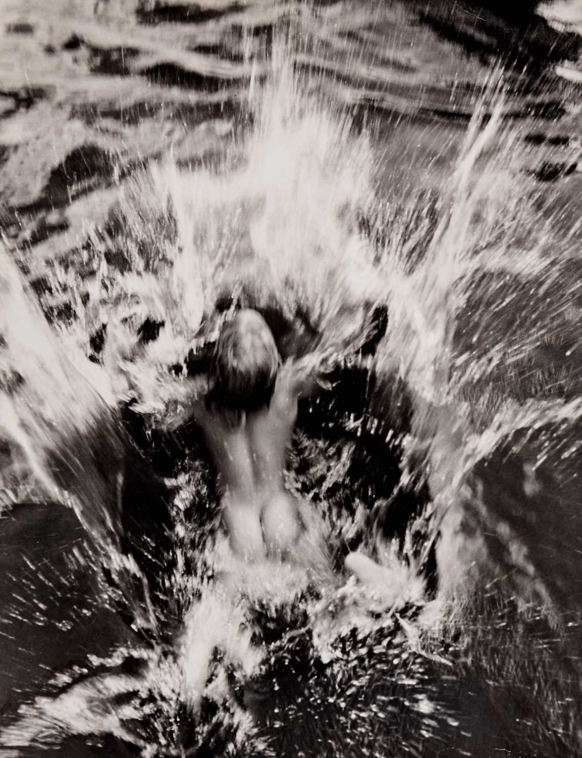 Lot 70 - Edward Steichen, Dana Miller in the Pond, Umpawag, Connecticut, c. 1954