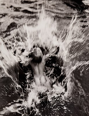 Lot 70 - Edward Steichen, Dana Miller in the Pond, Umpawag, Connecticut, c. 1954