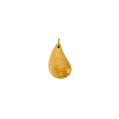 Lot 2043 - Tiffany & Co., Elsa Peretti Gold 'Teardrop' Pendant