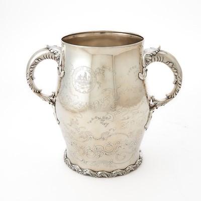 Lot 68 - American Sterling Silver Yachting Trophy, Presented to H.P. Whitney's Dorothy