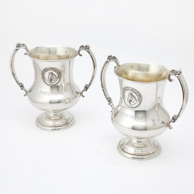 Lot 69 - Two American Sterling Silver Horse Trophies