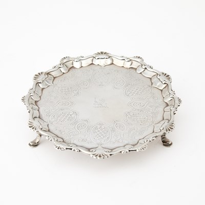Lot 97 - George III Sterling Silver Salver