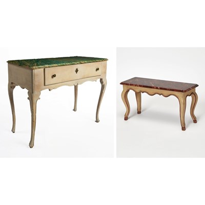 Lot 224 - Italian Rococo Painted Side Table