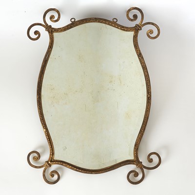 Lot 176 - Italian Gilt-Metal Mirror