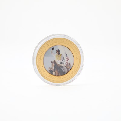 Lot 132 - Gold Medal Related to World Endurance Championship, Kentucky 2010