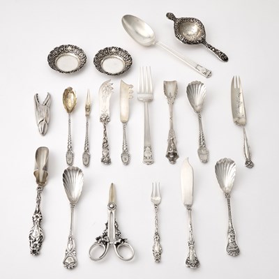 Lot 663 - Group of Silver Flatware