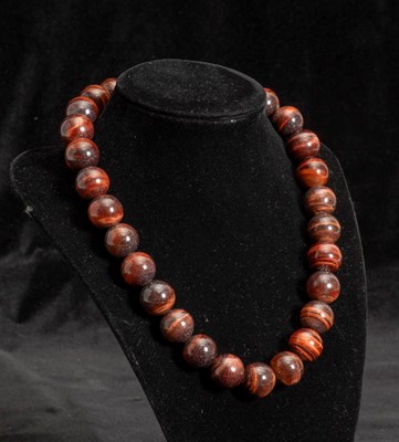 Lot 296 - Tigers Eye Beaded Chocker