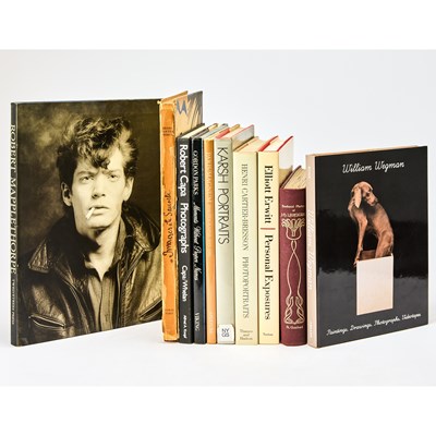 Lot 270 - Photobooks, including a Mapplethorpe inscription to Jane Stanton Hitchcock