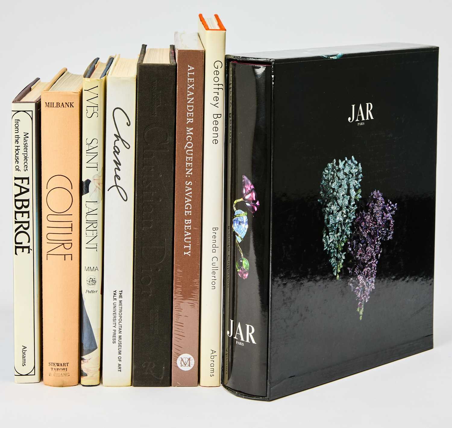 Lot 271 - Nine fashion and jewelry monographs