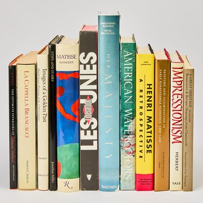 Lot 265 - A group of large art monographs on various artists and subjects