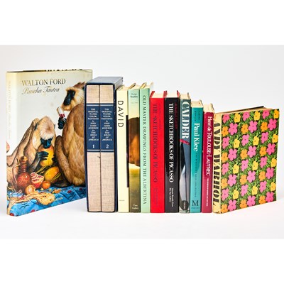 Lot 266 - Twelve art monographs, including Picasso, Warhol, and David