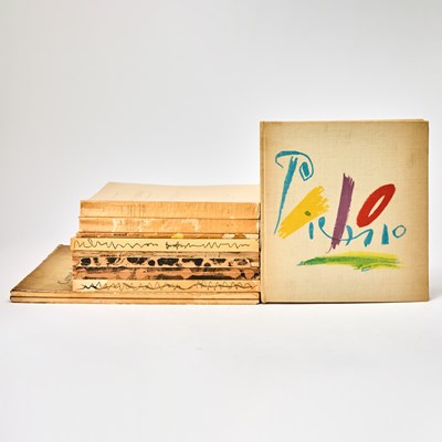 Lot 267 - A group of Picasso monographs, including a complete set of the Lithographs