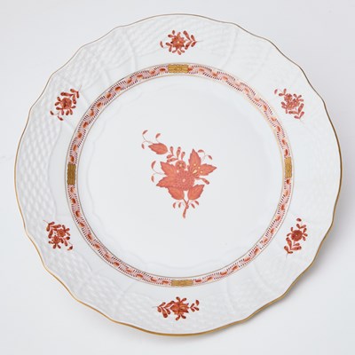 Lot 698 - Herend Porcelain Partial Dinner Service for Twenty-Four