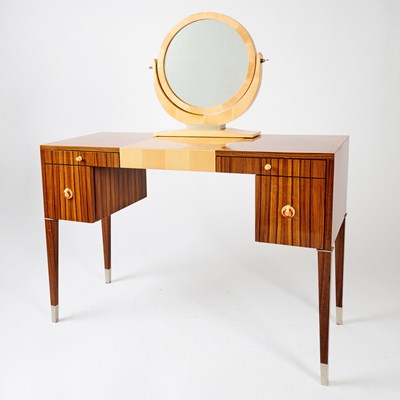 Lot 148 - Art Deco Style Rosewood and Sycamore Dressing Table