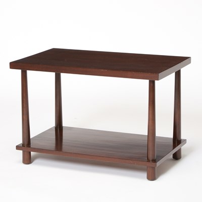 Lot 181 - T.H. Robsjohn-Gibbings for Widdicomb Walnut "Model 1643" Side Table