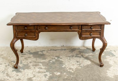 Lot 345 - Louis XV Style Walnut Desk